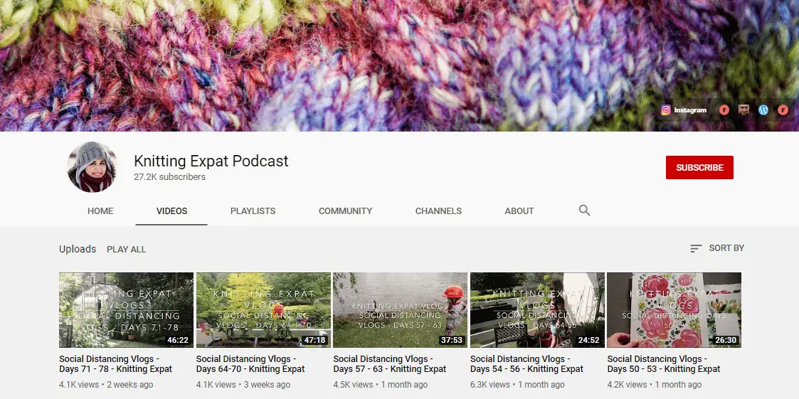 Knitting Expat Podcast | Knitting Podcast