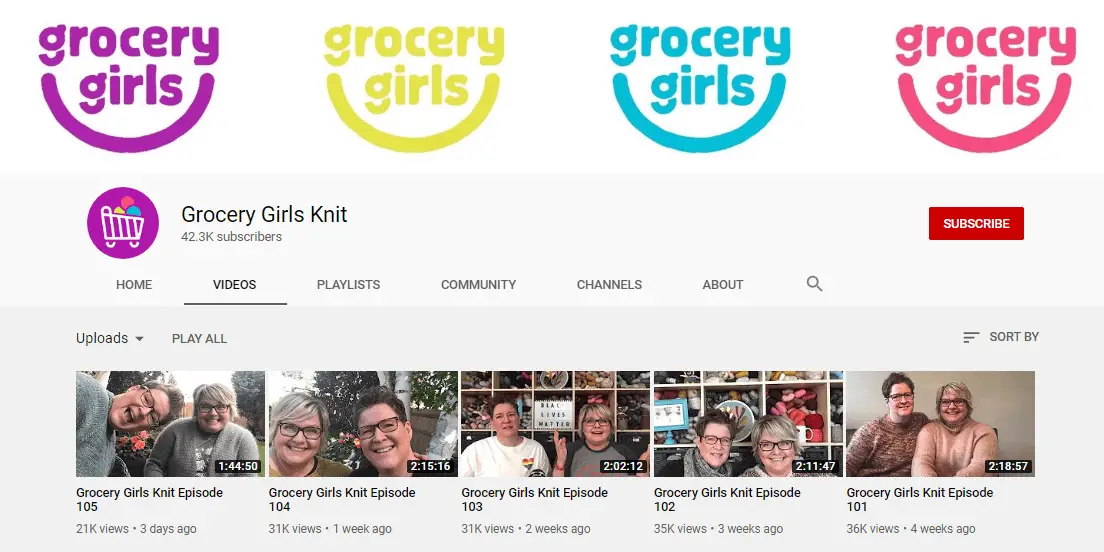 Grocery Girls Knit | Canadian Knitting Podcast