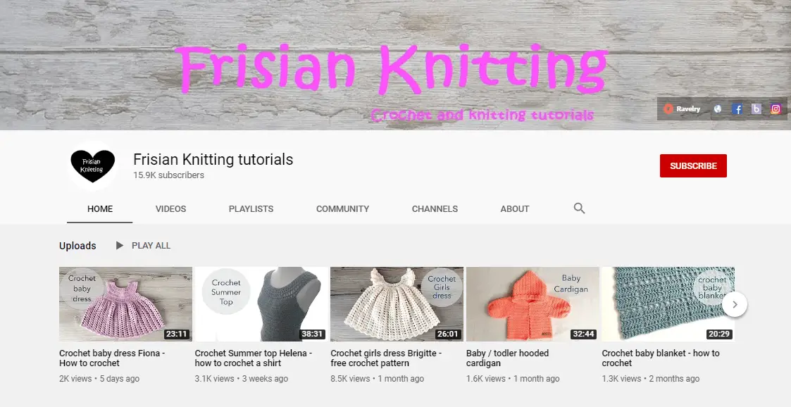 Frisian Knitting tutorials