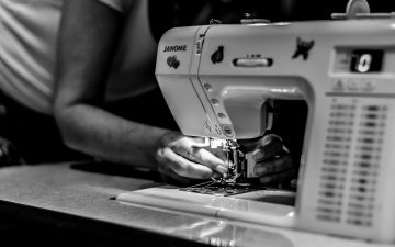 What is a sewn edge?