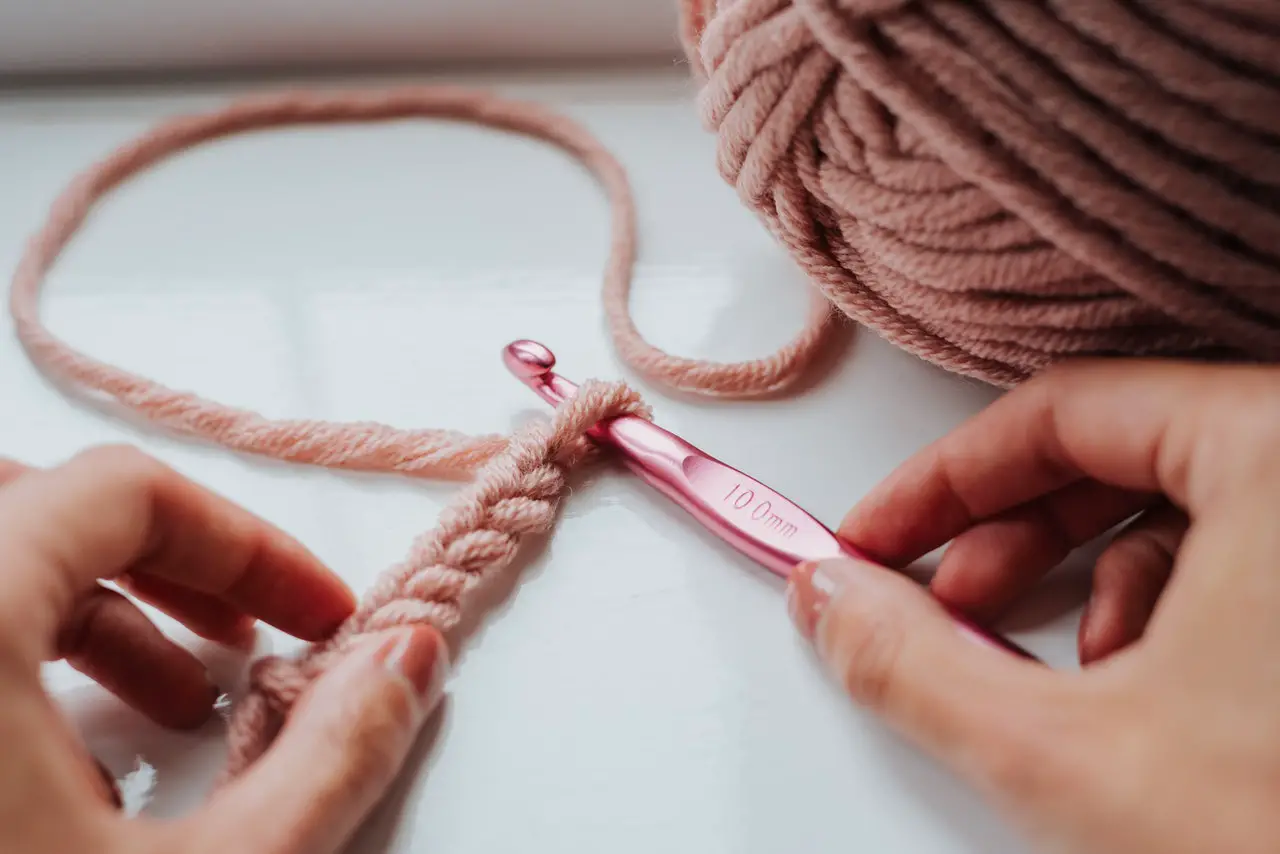 Can you crochet with just string?