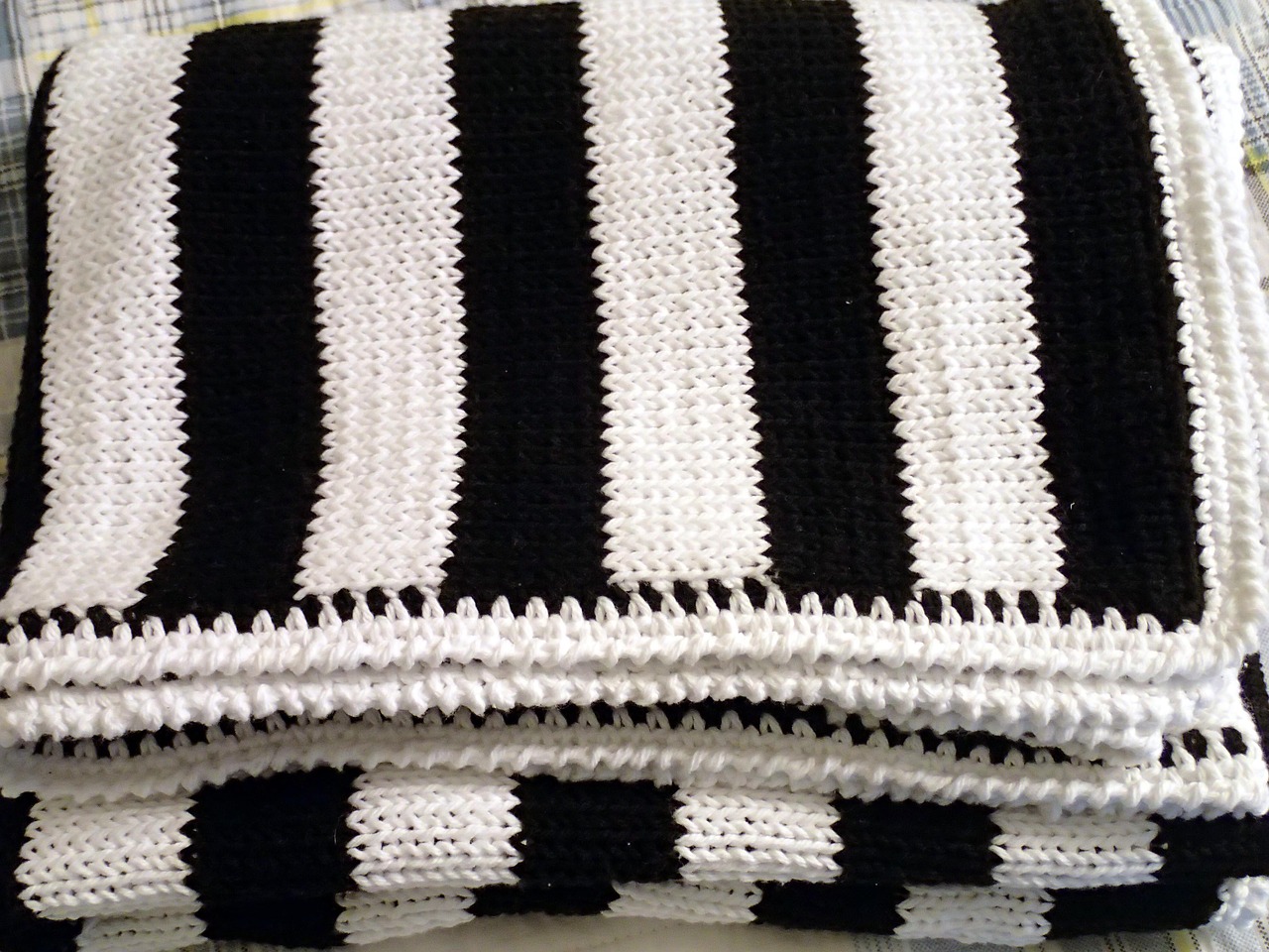 Yes, A Knitting Machine Can Make A Blanket!