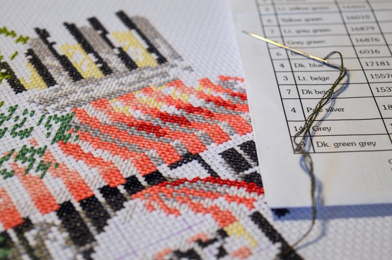 Can you cross stitch with one hand?