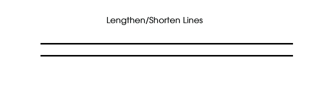 Lengthen/Shorten Lines
