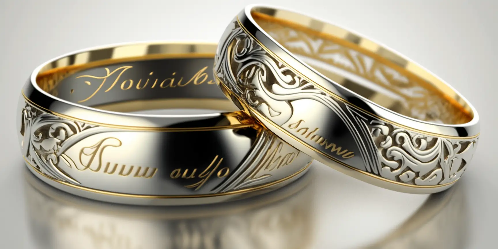 900, 900PT, PT900, 950, 950PT, PT950 (Platinum) - gold ring markings and letters